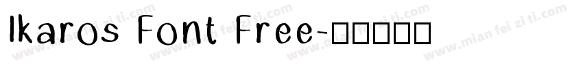 Ikaros Font Free字体转换